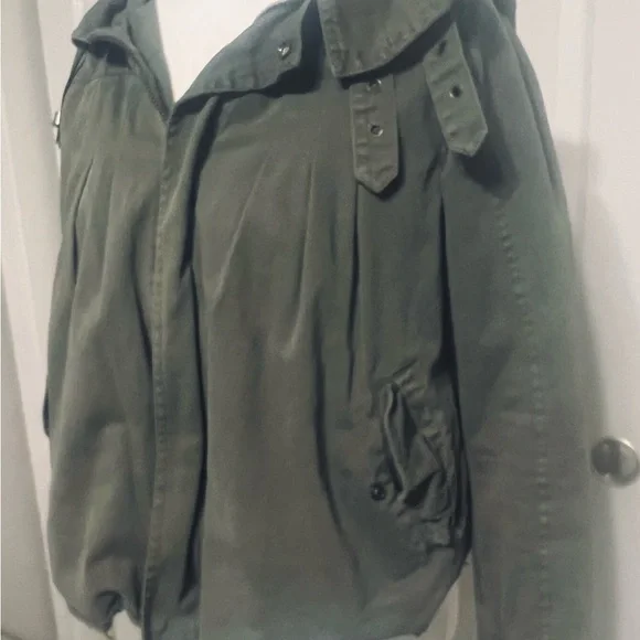 NSF Women's Army Green Utility Jacket - Picture 2 of 14